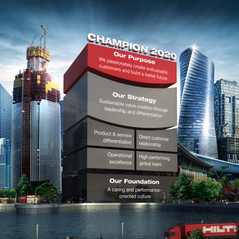 HILTI CHAMPION 2020 행사 연출 - 프로모션 포트폴리오