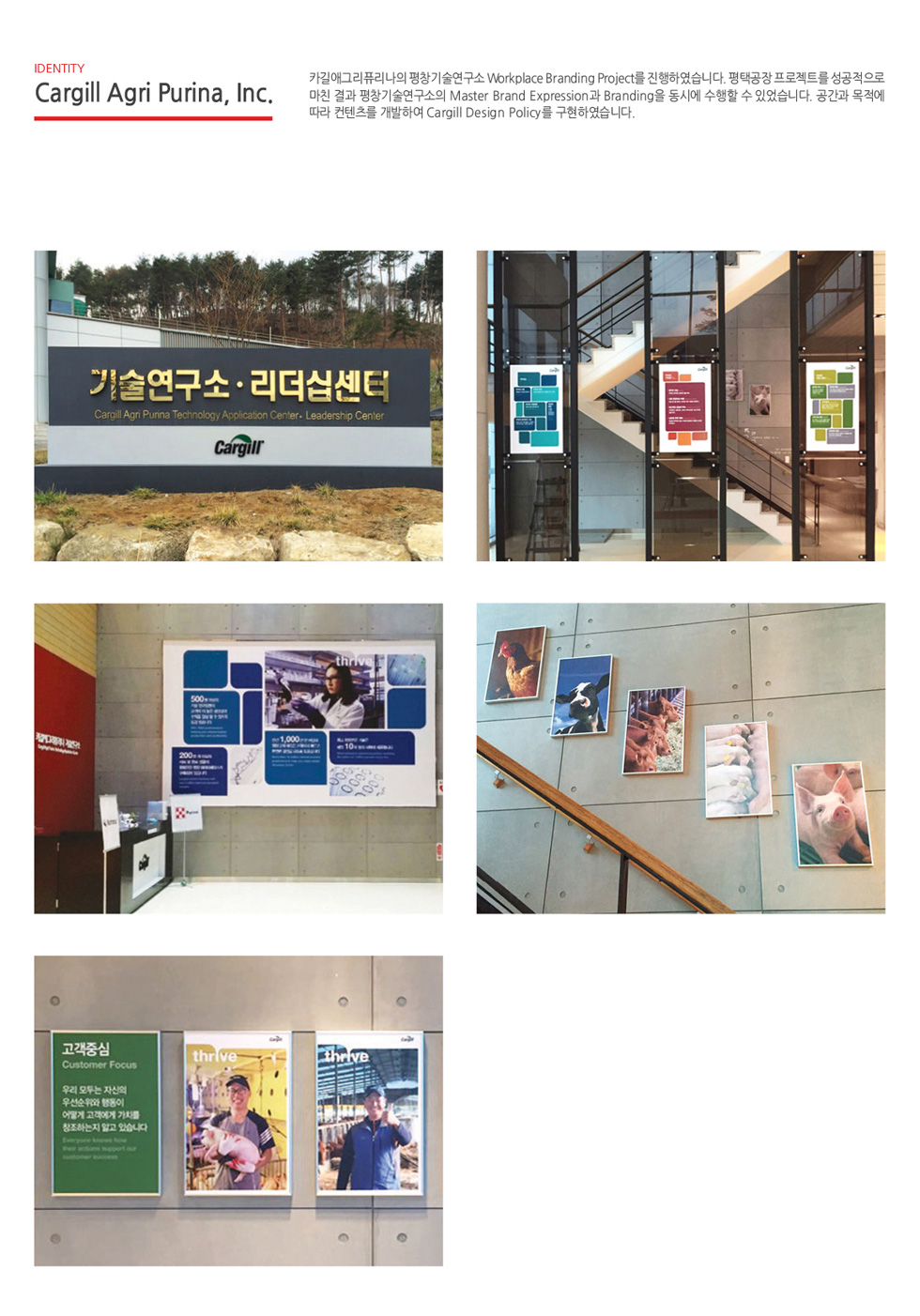 카길 사업 영역 벽면 포토월 - 프로모션 대표 이미지